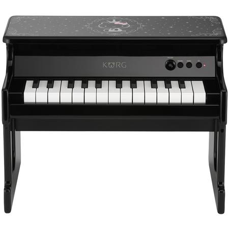 Korg Hello Kitty Digital Toy tinyPIANO with Built-in 25 Sounds, Black