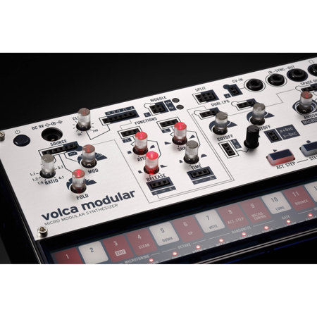Korg Volca Semi-Modular Analog Synthesizer and 16-Step Sequencer