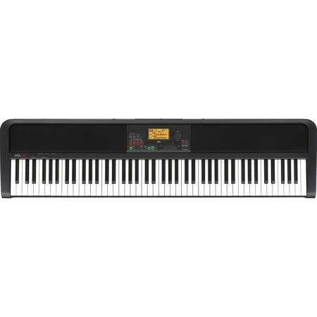 Korg XE20 88-Key Home Digital Ensemble Piano with Accompaniment with Sheet Music Stand