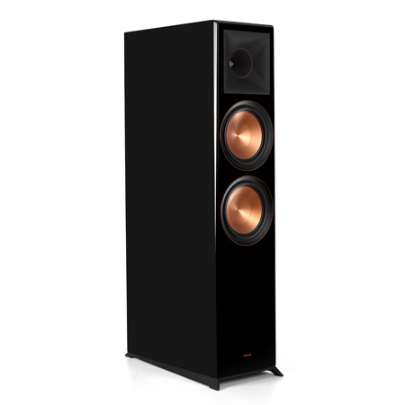 Klipsch RP-8060FA 600W 2-Way Dolby Atmos Floorstanding Speaker, Piano Black