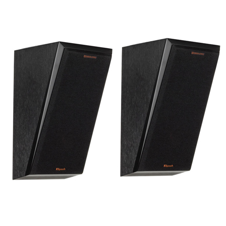 Klipsch RP-500SA 2-Way Dolby Atmos Surround Sound Speakers, Ebony, Pair