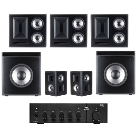 Klipsch THX 6-pc Surround Sound Home Theater System Black