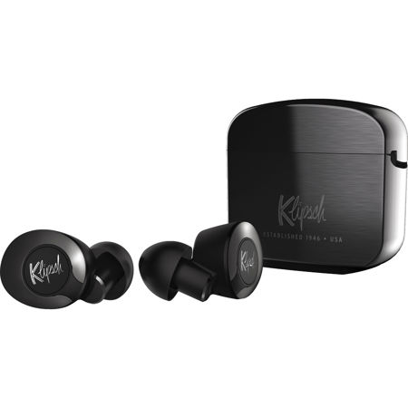 Klipsch T5 II True Wireless Active Noise-Canceling Earphones, Gunmetal