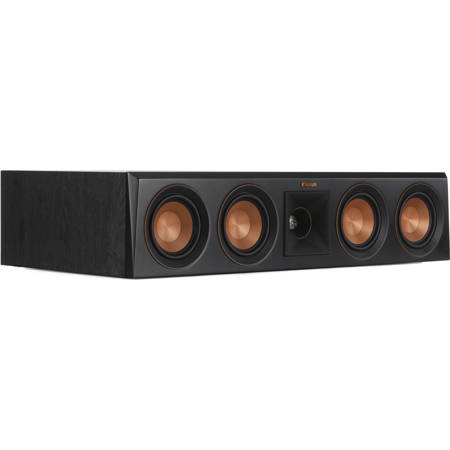 Klipsch RP-404C II Quad 4" 500W 2.5-Way Center Channel Speaker Ebony