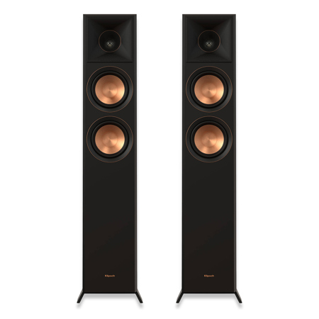 Klipsch RP-8000F II Dual 8" 600W 2.5-Way Floorstanding Speaker, Walnut, Pair