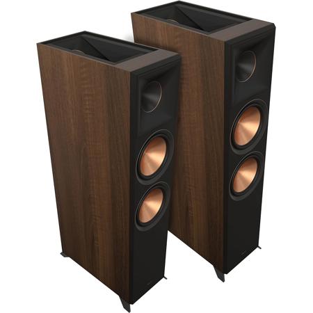 Klipsch Reference Premiere RP-8060FA II 6.5" 600W 2-Way Dolby Atmos Floorstanding Speaker, Walnut, Pair