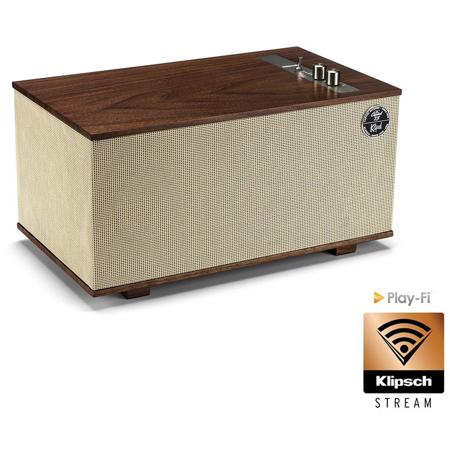 Klipsch The Capitol Three Special Edition Tabletop Stereo System, Blonde