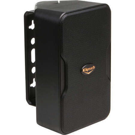Klipsch Compact Performance Series CP-6T Indoor/Outdoor Speaker, Pair, Black