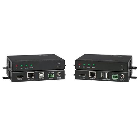 KanexPro 4K HDBaseT HDMI 2.0 Extender with USB 2.0 KVM Function