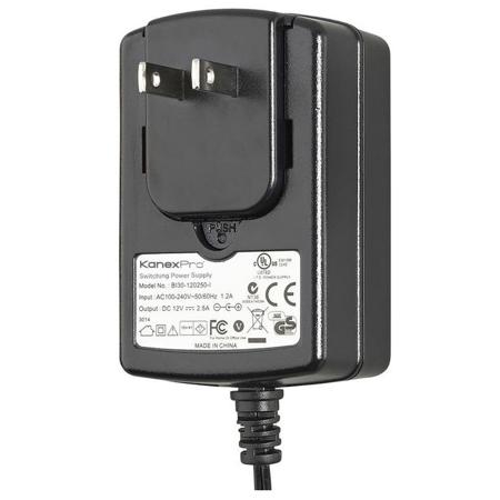 KanexPro External Locking Power Supply, UL certified
