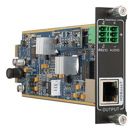 KanexPro Flexible One Output HDBaseT 1080p Card with De-Embedded PCM Audio