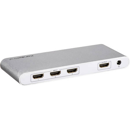 KanexPro 4K HDMI 3x1 Switcher with HDCP 2.2 Compliant