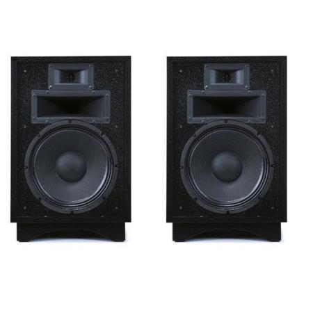 Klipsch 2x Heresy III Three-Way Horn-Loaded Loudspeaker Black
