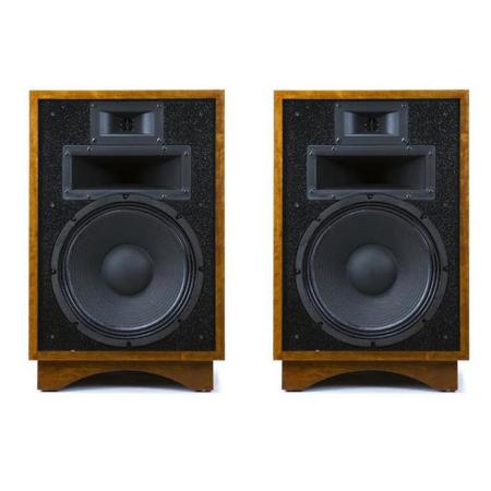 Klipsch 2x Heresy III Three-Way Horn-Loaded Loudspeaker Cherry