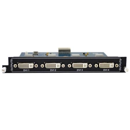 KanexPro 4-Output DVI Card for Modular Matrix Switcher