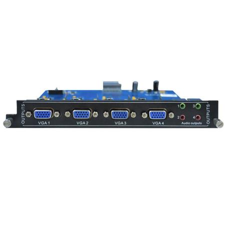 KanexPro 4-Output VGA Card for Modular Matrix Switcher