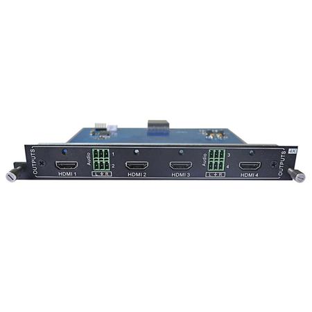 KanexPro 4-Output HDMI Card for Modular Matrix with 4K Support