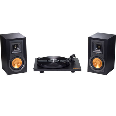 Klipsch R-15PM Stereo Speaker and Pro-Ject Primary Turntable Pack