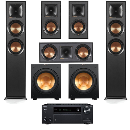 Klipsch R-52C Center Channel Home Speaker - Black for sale online