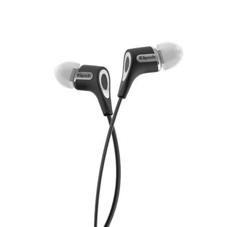 Klipsch R6 Oval In-Ear Headphones, Black