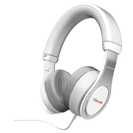 Klipsch Reference On-Ear II Headphones with Mic for iOS, White