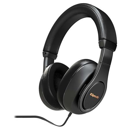Klipsch Reference Over-Ear Headphones with Mic for iOS, Black