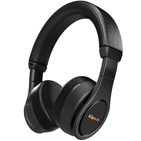 Klipsch Reference On-Ear Bluetooth Headphones with Mic, Black