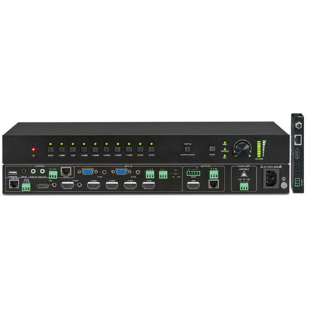 KanexPro 9-Input Scaler & Switcher with 4K HDBaseT Input/Output