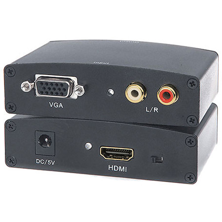 KanexPro VGA with RCA Audio to HDMI Converter