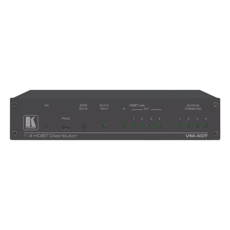 Kramer Electronics VM-4DT 1:4 4K60 Long-Reach HDBaseT Distribution Amplifier