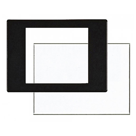 Kaiser 6x7cm Anti-Newton Glass/Mask, Open Box
