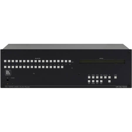 Kramer Electronics VP-16x18AK 16x18 Computer Graphics Video and Balanced/Unbalanced Stereo Audio Matrix Switcher