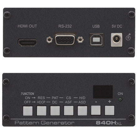 Kramer Electronics Kramer 840HXL HDMI Video Test Pattern Generator, 32 Patterns