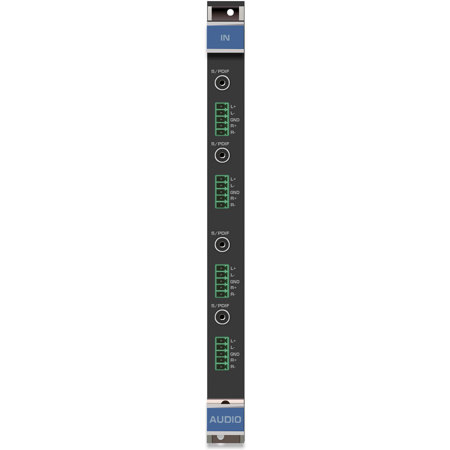Kramer Electronics AAD-IN4-F32 4-Input Analog & Digital Audio Card