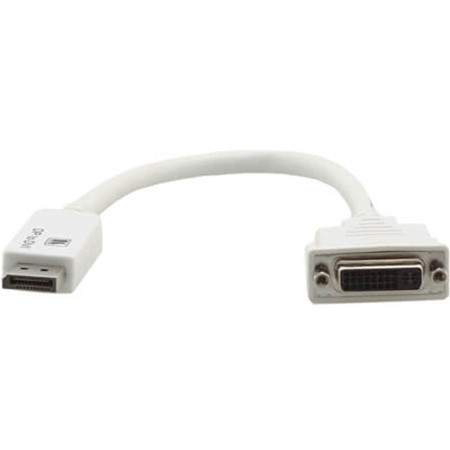 Kramer Electronics ADC-DPM/DF Mini DP (M) to DVI-I (F) Passive Adapter Cable, 2'