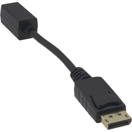 Kramer Electronics ADC-DPM/MDPF DP (M) to Mini DP (F) Adapter Cable, 1'