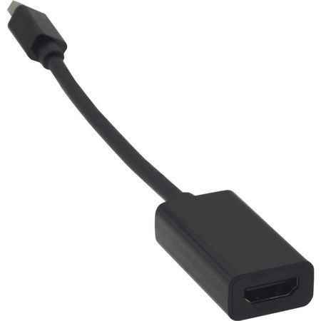 Kramer Electronics ADC-MDP/HF Mini DP (M) to HDMI (F) Adapter Cable, 2'