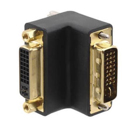 Kramer Electronics AD-DF/DM/RA DVI F to DVI M Right-Angled Adapter