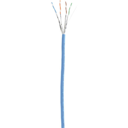 Kramer Electronics BC-UNIKAT 1640' 4-Pair CAT6A U/FTP Bulk Cable for DGKat, HDBaseT and LAN Applications, 23 AWG, Blue