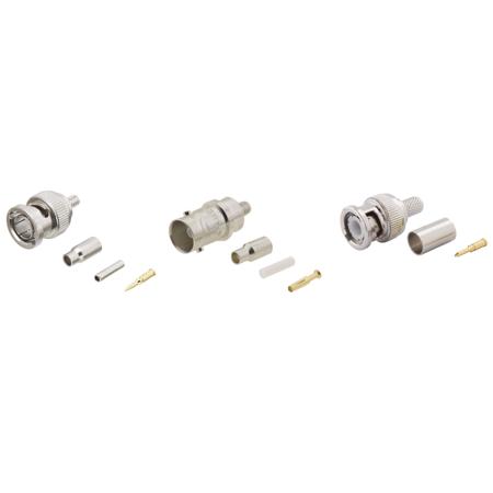 Kramer Electronics BNC Male Crimp Style Connector for RG-6 Coax Cables