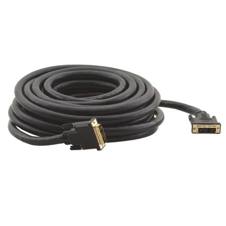 Kramer Electronics C-DM/DM/XL DVI-D (M) to DVI-D (M) Single Link Cable, 25'