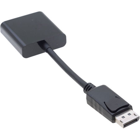 Kramer Electronics ADC-DPM/HF/UHD DP (M) - HDMI (F) 4K Active Adapter Cable, 2'