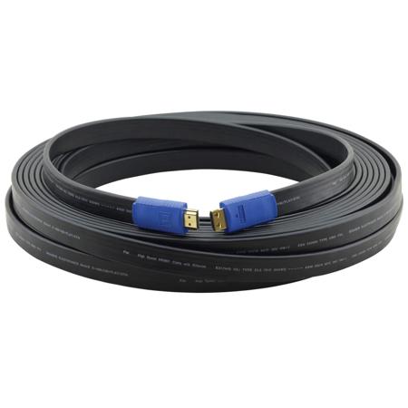 Kramer Electronics C-HM/HM/FLAT/ETH Flat HDMI (M to M) Cable with Ethernet, 25'