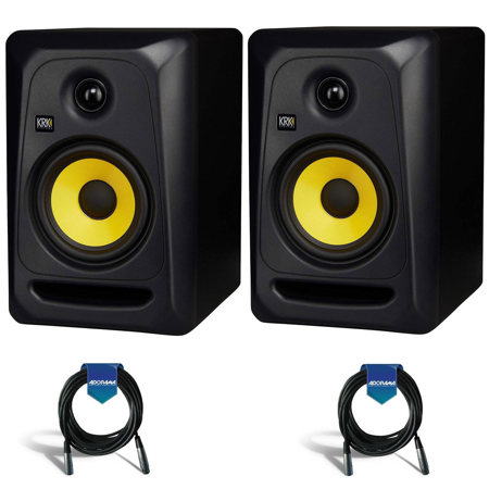 KRK CL5G3 5" Studio Monitor Kit, 2x Classic 5 G3 5" 2-Way Studio Monitor