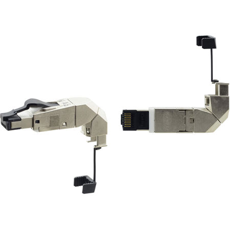Kramer Electronics CON-FIELD Assembly 180Deg Shielded CAT6A RJ-45 Connector