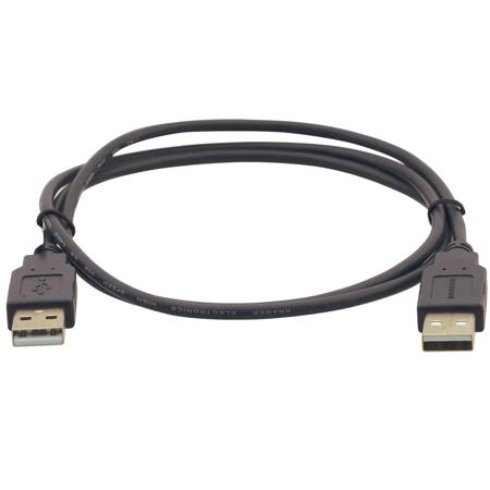 Kramer Electronics 10' USB Type-A Male to USB Type-A Male Cable, 28/24AWG