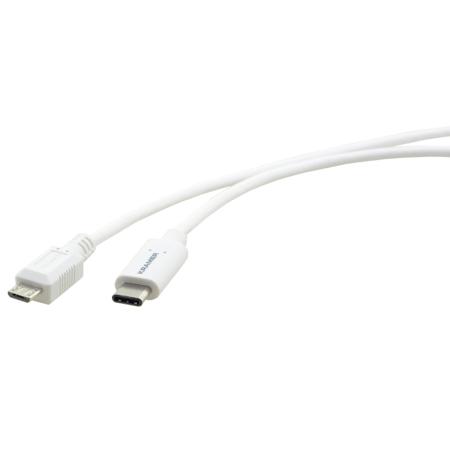 Kramer Electronics 6' USB 2.0 Type-C Male to USB Type-Micro B Male Cable