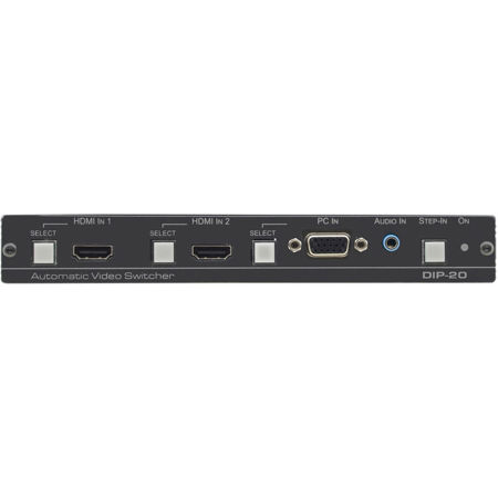 Kramer Electronics Front Panel for DIP-20 Transmitter & Step-In Commander, Black