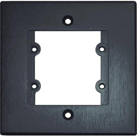 Kramer Electronics Frame-1G Frame for Wall Plate Inserts, 1 Gang, Grey