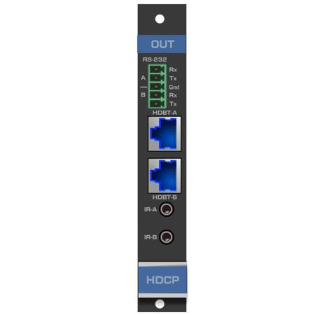 Kramer Electronics HDBT7-OUT2-F16 2-Ch 4K HDMI over Long Reach HDBT Output Card